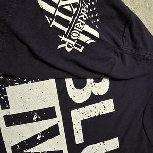 Warrior Graphic Short Sleeve Tee - Black